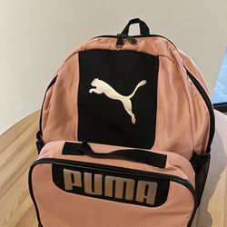 Pink Puma Backpack