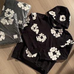 Black Denim Tears Hoodie 