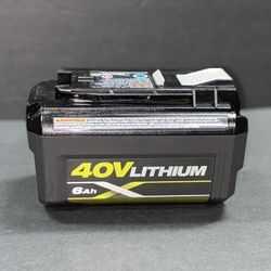 RYOBI 40V Lithium-Ion 6.0 Ah High Capacity Battery