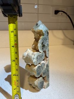 Prehnite crystal tower
