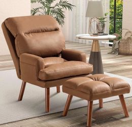 Brand new  chair with ottoman