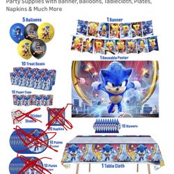 Sonic Party Pack