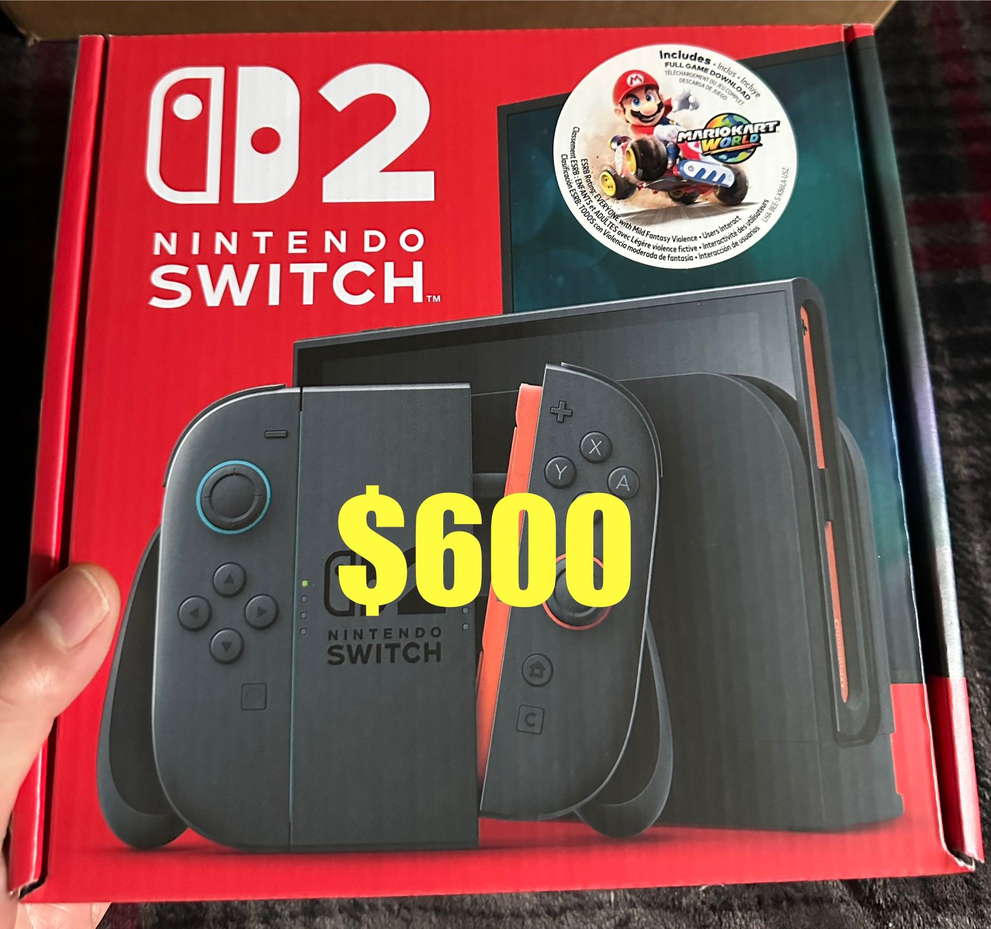 Nintendo Switch 2 Mario Kart Bundle