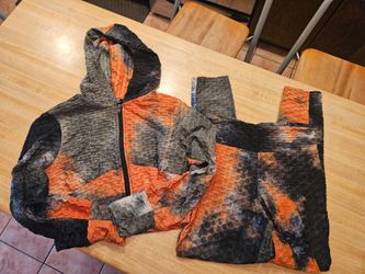 Jolie & Joy Tie-Dye Hoodie and Leggings Set - Medium