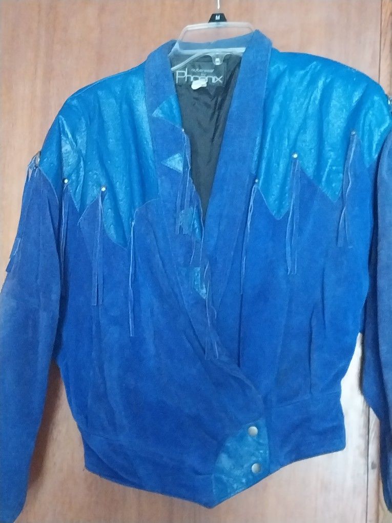 Womens Leather/suede Jacket