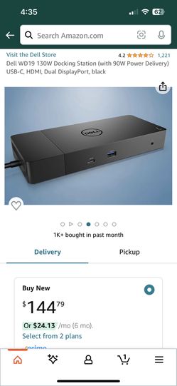 Dell WD19 130W Docking Station (with 90W Power Delivery)