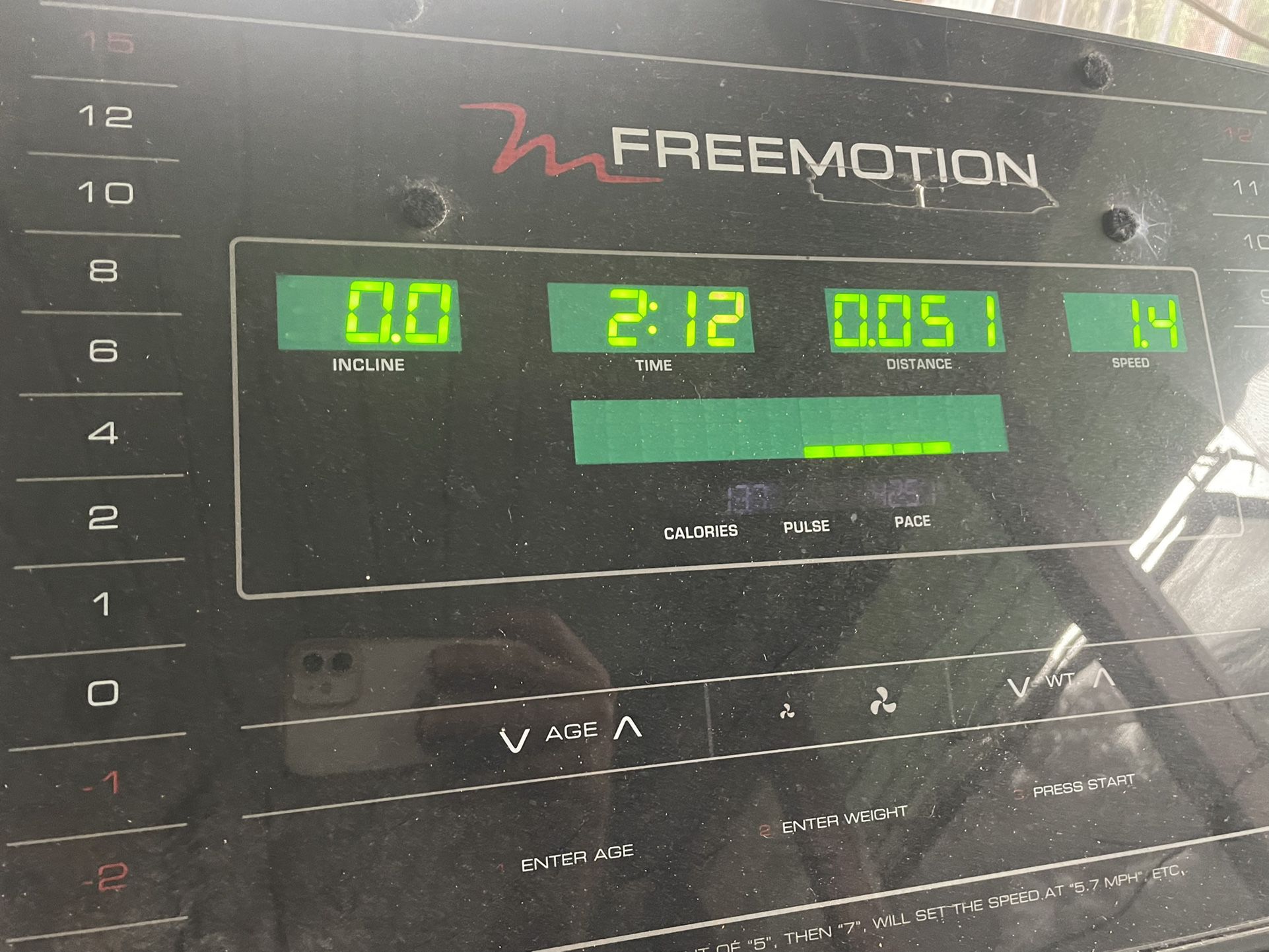 Freemotion Treadmill ,REFLEX  T 11.5 Caminadora