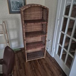 Wicker Shelf ..bookcase