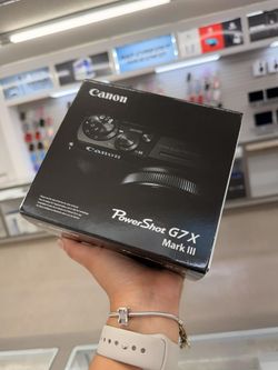 Canon power shot G7x mark III