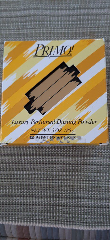 VINTAGE Primo Luxury Perfumed Dusting Powder 