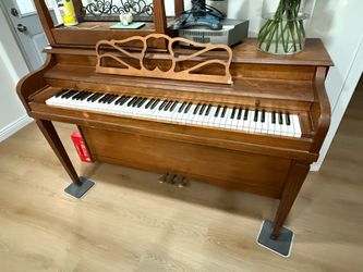 Antique Piano and Bench