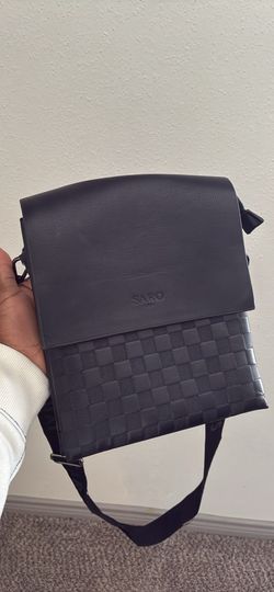 Black SARO Cross Body Bag