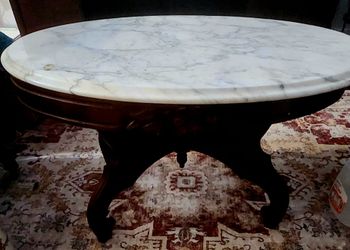 Victorian  Marble Top Table