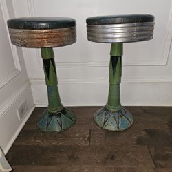 Vintage Soda Diner Barstools 