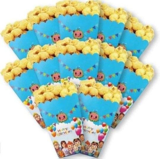 Cocomelon Popcorn Boxes