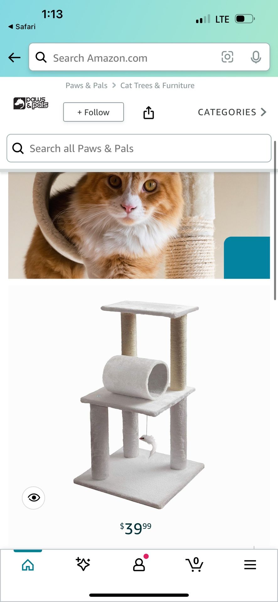 Cat Tree Brand New 