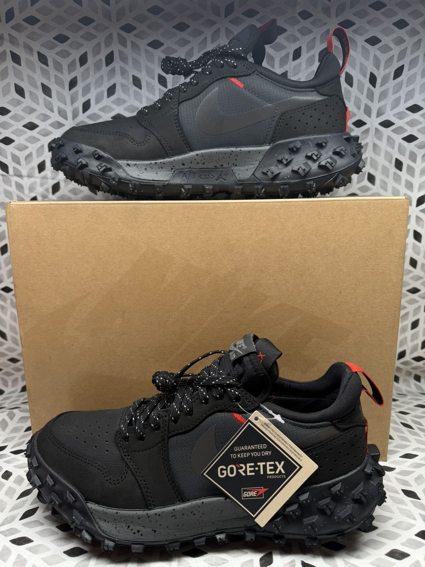 Men’s Air Jordan 1 Element Low A/T Black/Grey Size: 8us