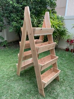 8-tier Freestanding A-frame Ladder Style Planter