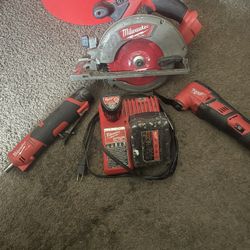 M12 & M18 Milwaukee Power Tools 