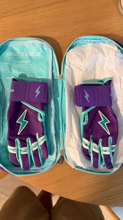 Brand New Bruce Bolt Ketel Marte Long Cuff Batting Gloves – Youth Small