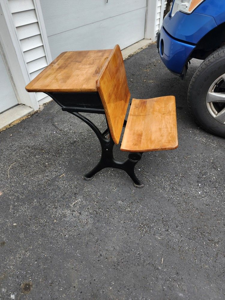 Vintage School Desk