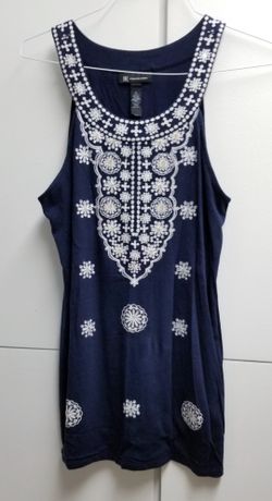 Womens Floral Tank XL