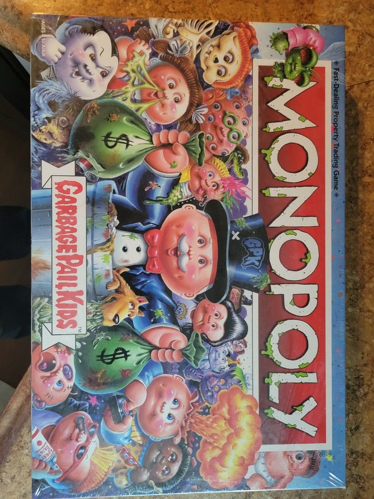 Garbage Pail Kid Monopoly Game NIB