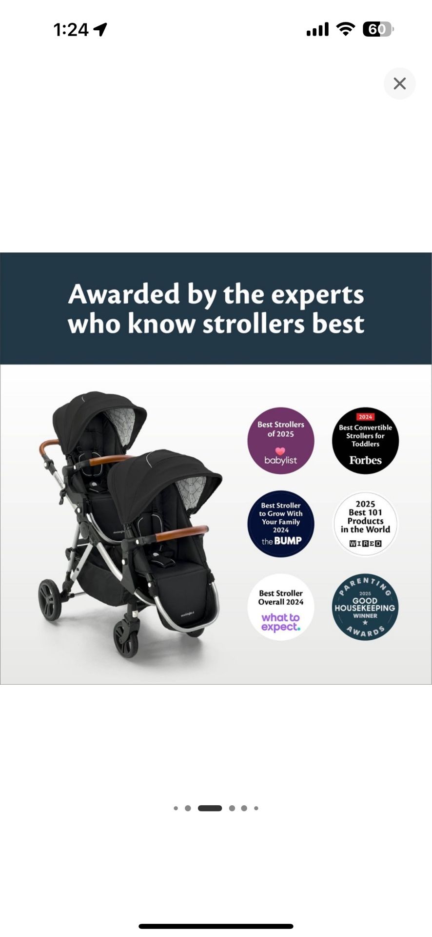 Mockingbird Single To Double Stroller 