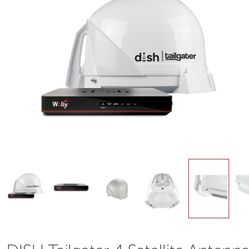 DISH Tailgater 4 Satellite Antenna Bundle With Wally