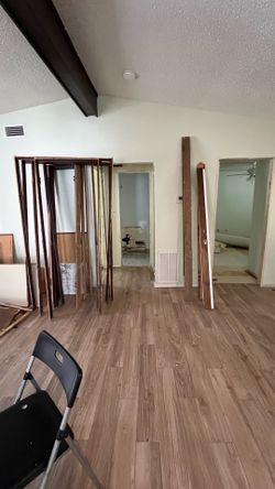 Whole house trim with baseboards & door jambs.