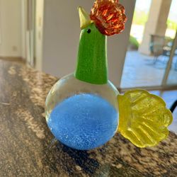 Glass Rooster 