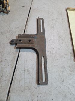 55-56 Chevy Corvette BelAir 150 210 Rear License Plate Bracket Trunk OEM GM