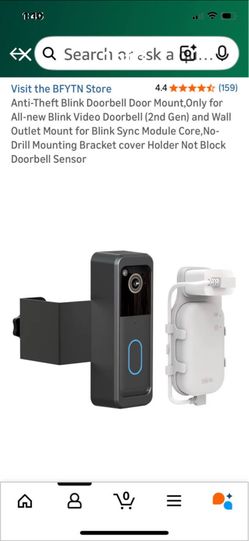 Security door mount