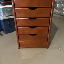 5 Drawer Wood File/Storage/Organizer