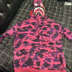 Bape Zip Up Hoodie 