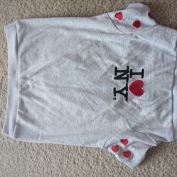 I ❤️ NY Dog shirt 2XL