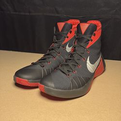 Nike Hyperdunk 2015 Mens Basketball Shoes Black Red White Size 13