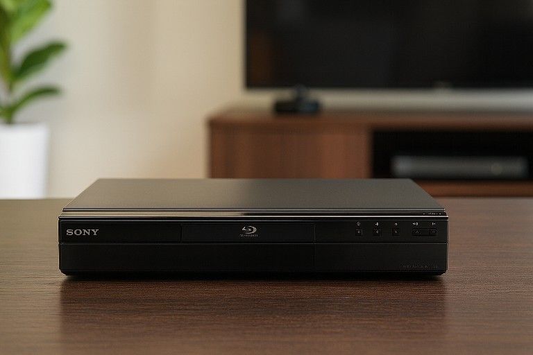 Sony Blu-ray Player – Clean, Functional, Universal Remote Compatible 