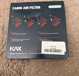 KAX Cabin Air Filter For Fiat 500