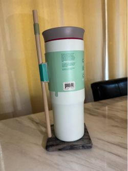 Owala 40oz Tumbler with Straw - 2-in-1 Lid - Light Sage Green - Brand New