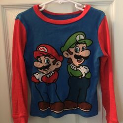 Super Mario Bros Boys Pajama Set