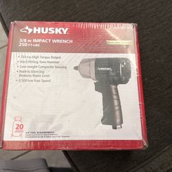 Husky 3/8 Impact Wrench 250 Ft-lbs