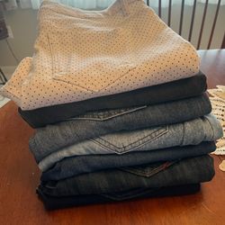 Jeans Bundle Seven Pairs Sz 4 - 18 1/2