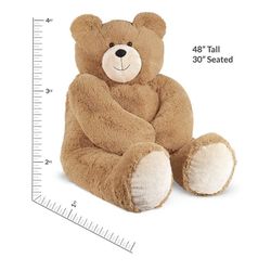  Giant Teddy Bear - 4 Ft, 48", Giant Stuffed Animal