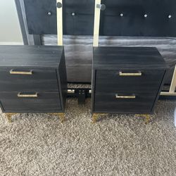 Two End Tables/ Nightstands 