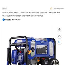 Dual Fuel Generator