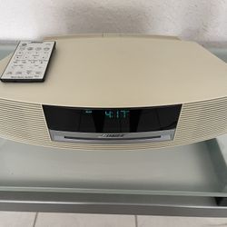 Bose Wave Music System No CD But Bluetooth Adapter + Remote