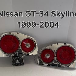 Nissan GT-34 SKYLINE 1999-2004 Tail Lights 