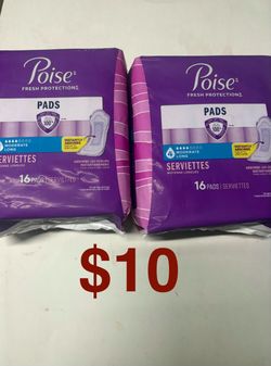 Poise Fresh Protection Pads – 2 Packs