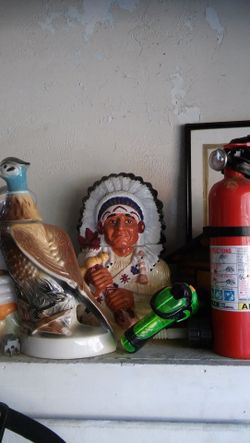 Indian bust cookie Jar